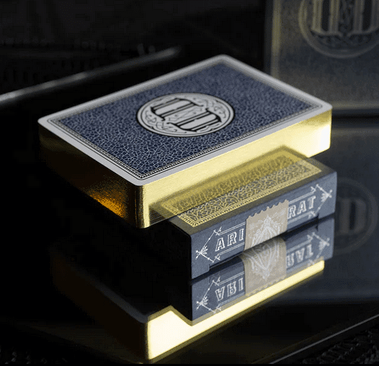 Smoke & Mirrors Anniversary Edition: Denim Pack Playing Cards by Fulton