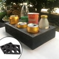 thumbnail image 2 of 4 Pcs Porte-Gobelets en Coton Perlé Antidérapant Durable Carré pour Restaurants, 2 of 9