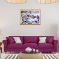 thumbnail image 2 of Cuadros Decorativos 5D bricolaje completo taladro diamante pintura nieve tigres punto de cruz bordado Kits hogar pared decoración Ehuebsd Nuevos Originales, 2 of 6