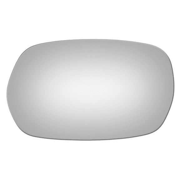 Flat Driver Side Replacement Mirror Glass for 1981-1984 Isuzu I-Mark W/O Baking Plate