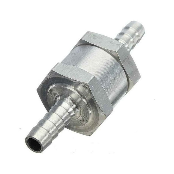 5pcs Aluminum Alloy Automobile One Way Fuel Check Valve check valve Car 6mm/8mm/10mm/12mm Petrol Diesel No Return Valve Car Accessory