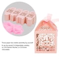 thumbnail image 2 of Delicadas cajas de chocolate con azúcar rosa, 150 piezas para bodas y cumpleaños, decoraciones dulces, 2 of 8