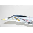 thumbnail image 5 of VF-142 Ghostriders F-14a (1977) Tomcat Model, 1/42 (18") Scale, Mahogany, Navy, Fighter, 5 of 8