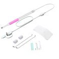 thumbnail image 1 of Worallymy Earpick 720p Endoscopio Ear Pick con luces LED Removedor de cera para oídos con cámara de inspección, blanco rosa Worallymy JD735799855, 1 of 7