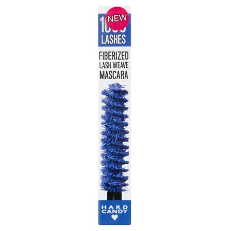 Hard Candy 1250 Electric Blue Fiberized Lash Weave Mascara, 0.26