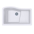 thumbnail image 3 of Swan Ascend 0-Hole Single Bowl Kitchen Sink, 32" x 21", Nero, 3 of 4