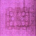 thumbnail image 1 of Ahgly Company Indoor Square Oriental Purple Traditional Area Rugs, 6' Square, 1 of 4