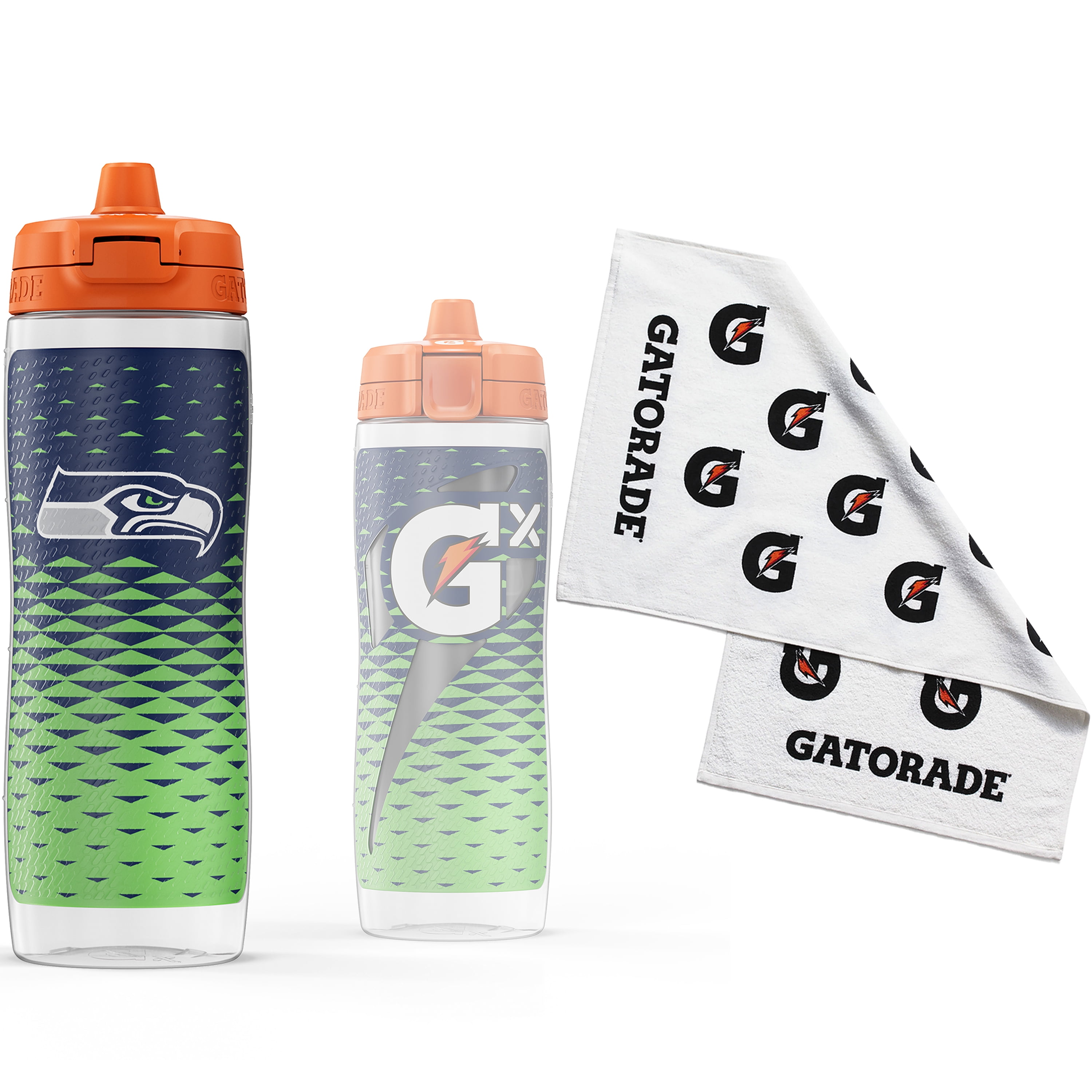 Gatorade Gx Tampa Bay Buccaneers NFL 30 fl oz Water Bottle & Sports Towel Bundle