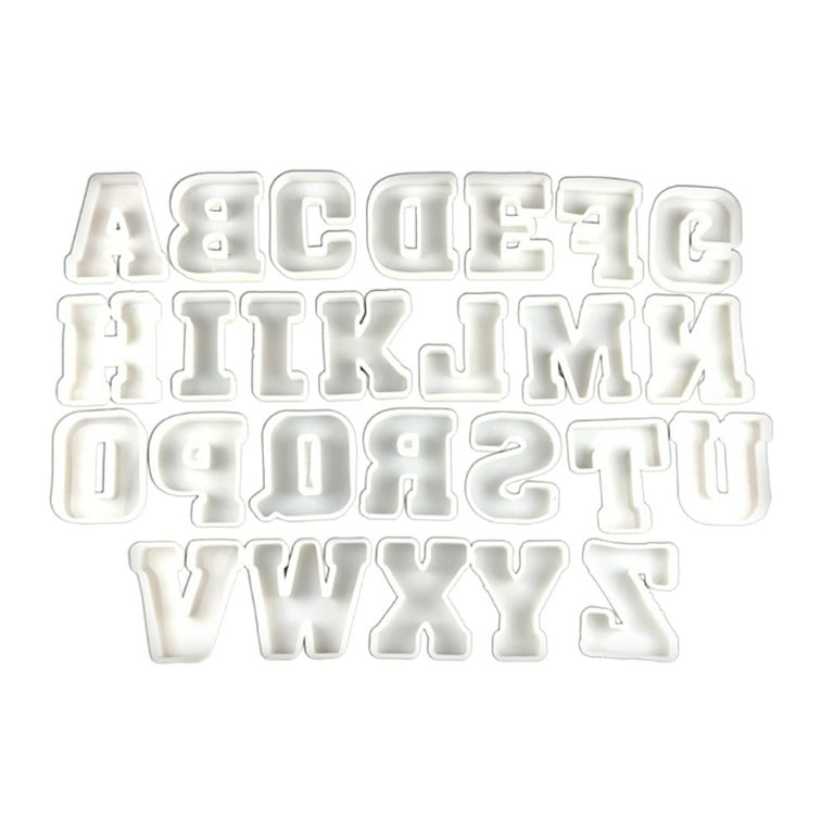 Mocoosy 134pcs Silicone Alphabet Resin Molds Kit Letter Number Silicone Mold Epoxy Resin Casting Molds Keychain Making Set with 1 Hand Drill 2 Drill
