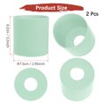 thumbnail image 2 of Funda de Botella de Agua de Silicona [2PCS] - Funda Protectora Antideslizante para Proteger Botellas de Agua de Rasguños - [Verde Claro - 3.2 IN], 2 of 7