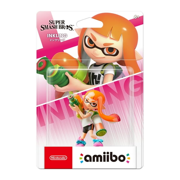 Inkling Girl, Super Smash Bros. Series, Nintendo amiibo, NVLCAACZ