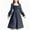 Navy, variant on Ovbmpzd Big Girls Dresses Puff Sleeves Formal Red Party Dresses Midi French A-Line Dresses,14-15Years