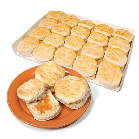 Bridgford Honey Whole Wheat Sliced Biscuits -- 100 per case.