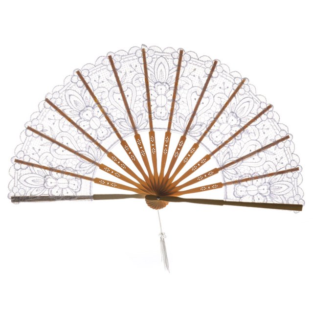 Estilo chino estilo decorativo fans de bambú de encaje seda plegable doblado mano fanáticos fanáticos flor fiesta boda fiesta