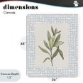 thumbnail image 4 of Stupell Industries Transitional Leafy Fresh Herb Canvas Art, 36 x 48, by Diannart, 4 of 8