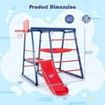 thumbnail image 2 of CIPACHO 7-In-1 Metal Toddler Climbing Toys, Indoor Playground Climbing Toys for Kids 3-7 Years Old, 2 of 4