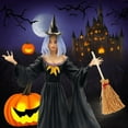 thumbnail image 4 of HUASHENG 24PCS/set Witch Hat With Miniature With Red Rope Plastic Witch Hats And For Halloween For Halloween Craft Decoration Access, 4 of 5