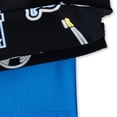 thumbnail image 2 of Men's Chubbies Black Detroit Lions The Neon 5.5" Classic Lined Swim Trunks, 2 of 3