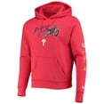 thumbnail image 2 of Men's New Era Red Philadelphia Phillies City Transit Pullover Hoodie, 2 of 3