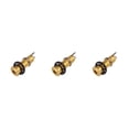 thumbnail image 4 of ZheElen Professional Stereo Output Threaded Output Lightweight 1/4 Inch Input Tube Style Anti-noisy Exquisite Socket Plug Gold 3Set, 4 of 6