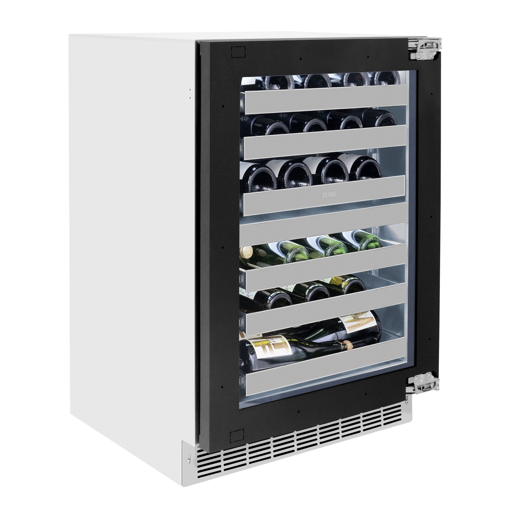 Zline Rwdpoz-24 Autograph Edition 24" Wide 44 Bottle Capacity Panel Ready Built-In Wine