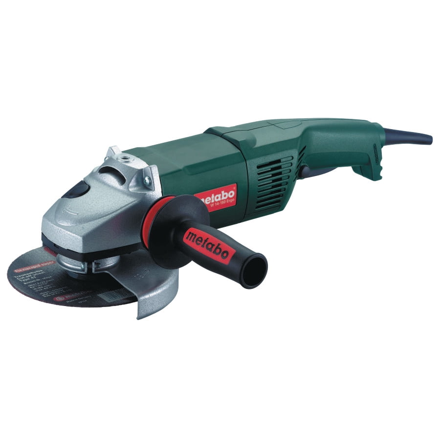 Marathon Medium Angle Grinders, 6 in Dia, 12 A, 9,700 rpm by Metabo
