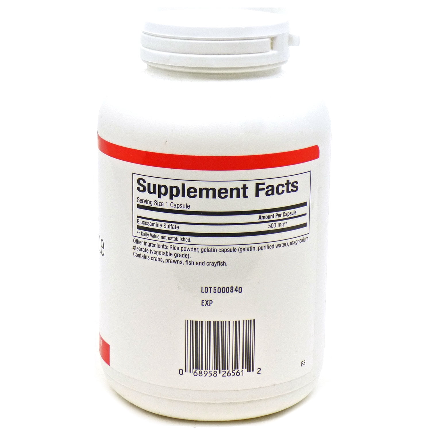 Natural Factors Glucosamine Sulfate, Supports Healthy Joint Mobility, Cartilage and Connective Tissue, 360 Capsules