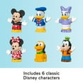thumbnail image 4 of Fisher-Price Little People Disney Mickey & Friends 6-Piece Figure Set for Toddlers & Kids, 4 of 7