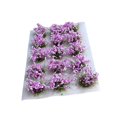 thumbnail image 1 of lionlar DIY Miniature Flower Cluster Decor for Architectural Model Miniature Scenery Deep Purple, 1 of 9