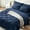 Dark blue, variant on BDEUS Twin Comforter Set 4 Pieces,Comforter Set,Bed in a Bag, Bedding Set with Comforter,Fitted Sheet,Flat Sheet,Pillowcase, All Season