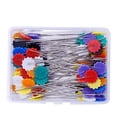thumbnail image 1 of DressMinking Pasados ​​Bordado Posicionamiento DIY CRAFT Fijación Sastre Quilting Costura Agujas Herramientas Accesorios Color Random Dark Flower 100pcs kenally HA012259-14, 1 of 6