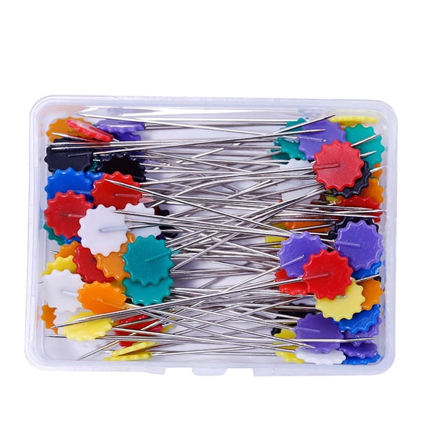 Toystoory Alfileres de confección, agujas de coser para acolchado de posicionamiento, decoración de costura, accesorios de herramientas para el Artesanía