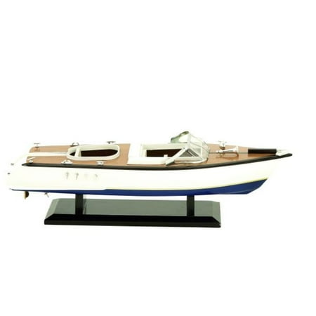 Wood Yacht 19"W, 6"H