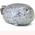 thumbnail image 4 of Chubby Blob Seal Pillow Soft Fat Hugginchesg Almohada de felpa Cotton Animal Seal Plush Toy Cojines Hug Gift (15.7 pulgadas) TUNC Sencillez, 4 of 5