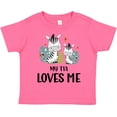 thumbnail image 3 of Inktastic Zebra My Tia Loves Me Boys or Girls Toddler T-Shirt, 3 of 5