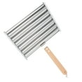 Detachable Stainless Steel Hot Dog Sausage Roller Rack Steamer With Extra Long Wood Handle 4