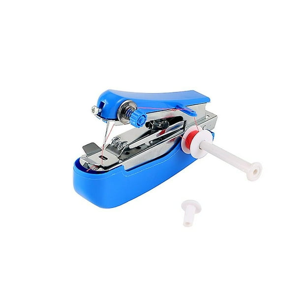 Mini máquina de coser manual para principiantes, fácil de usar, portátil, práctica, para manualidades, ligera, inalámbrica