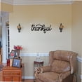 thumbnail image 3 of Thankful - Beautiful Solid Steel Home Decor Decorative Accent Metal Art Sign, 3 of 3
