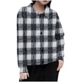 thumbnail image 2 of Njdvhb Blouse d'Hiver à Manches Longues Sans Capuche Décontractée pour Femmes, Mode Imprimée Ample à Manches Longues Col Rond Chandails en Molleton Sans Capuche, 2 of 5