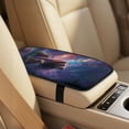 thumbnail image 4 of Xoenoiee Galaxy Bear Print Car Seat Covers Full Set for Women Waterproof Car Seat Belt Cover, Center Console Cover, PU Leather Car Accessories 5 Pack, 4 of 7