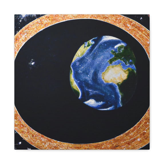 Earthly Pointillism Bliss - Canvas