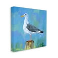 thumbnail image 3 of Stupell Industries Coastal Seagull Painting Animals & Insects Painting Gallery Wrapped Canvas Print Wall Art, 17 x 17, 3 of 7