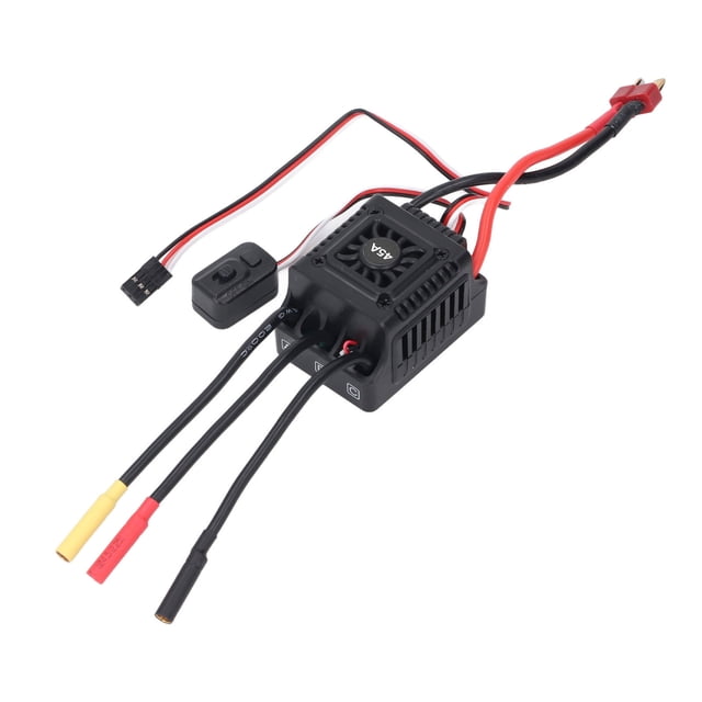 Controlador Electrónico de Velocidad ANGGREK 45A, motor Sin Escobillas RC, con ventilador de refrigeración
