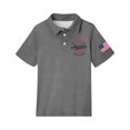 thumbnail image 5 of Grblisyd Boys July 4th Golf Polo Shirts 1776 Short Sleeve Girls Uniform Shirts American Flag Button Down Shirts 2-13 Years, 5 of 6