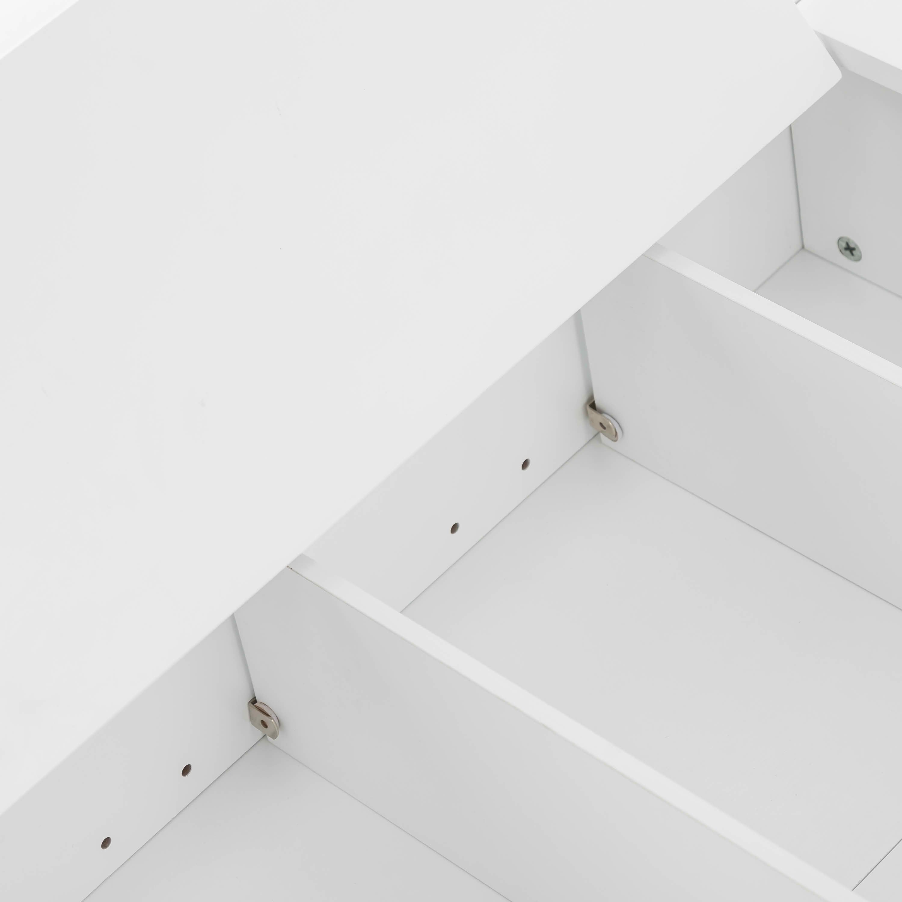 MAYEERTY 26x22x8 Inch White Wall Mounted Storage Cabinet for Home & Bathroom