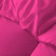 thumbnail image 6 of 1 Piece Luxurious Straight Line Pattern Comforter All Season 800 Threads Count King/Cal King Size - Ultra Soft 550 GSM 100% Egyptian Cotton (Solid Hot Pink Colour ), 6 of 6