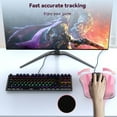 thumbnail image 3 of TECKNET Mouse Pad with Wrist Support, Ergonomic Gaming Mouse Pad Pain Relief, Portable Comfortable Mousepad for Computer, Laptop, Office, Home and Travel, Non-Slip Base, Waterproof Surface, Pink, 3 of 7