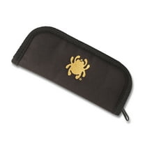 Spyderco Knives Large Pouch Padded Black Nylon Zipping Case C12NC