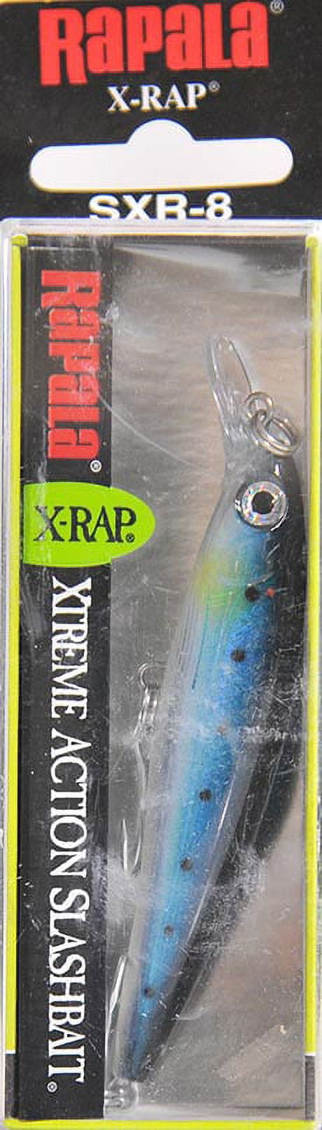Rapala X-Rap Saltwater 08 Jerkbait Fishing Lure 3 1/8 1/4 oz Blue Sardine  