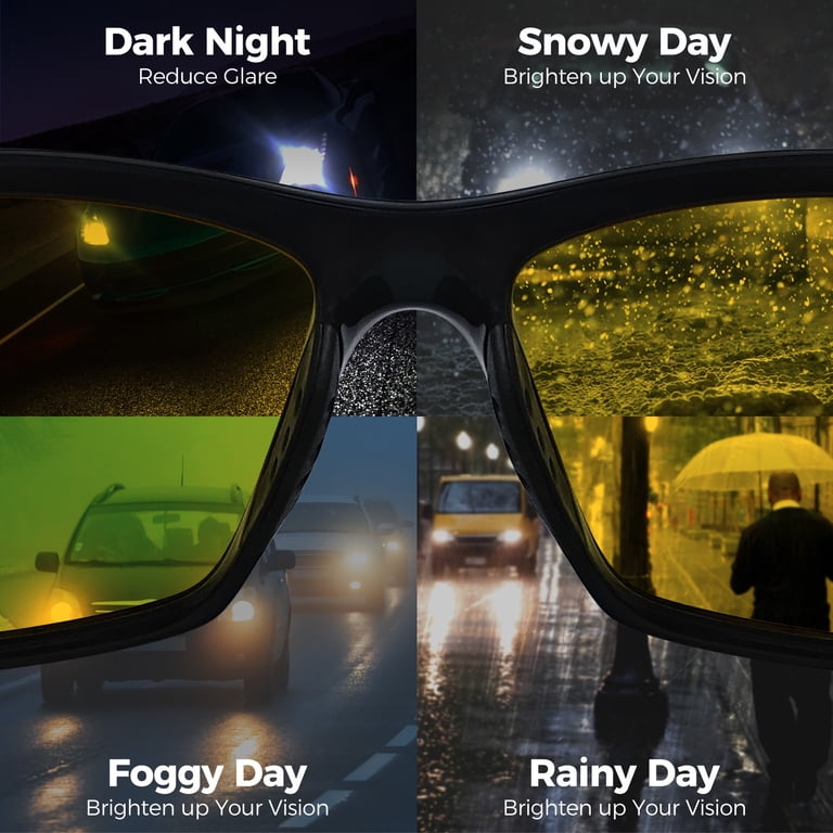 Sunier Polarized Night Vision Sports Sunglasses photo 5